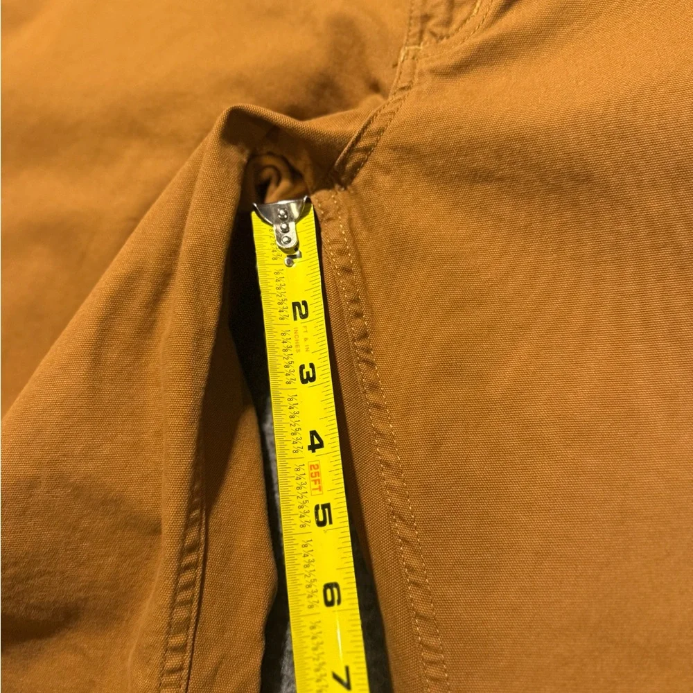 Carhartt Rugged Flex Canvas Work Pants Womens 12 brown Relaxed Carpenter BN5113 - Picture 5 of 12